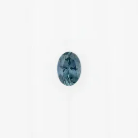 0.92ct Oval Cut Blue Green Montana Sapphire