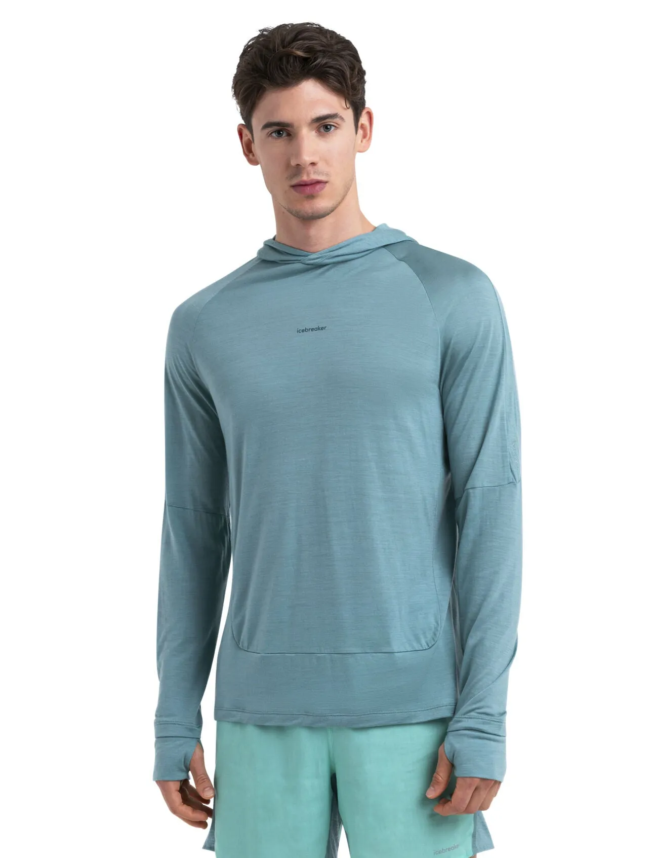 125 Cool-Lite Merino Blend Sphere Long Sleeve Hoodie (Men's)