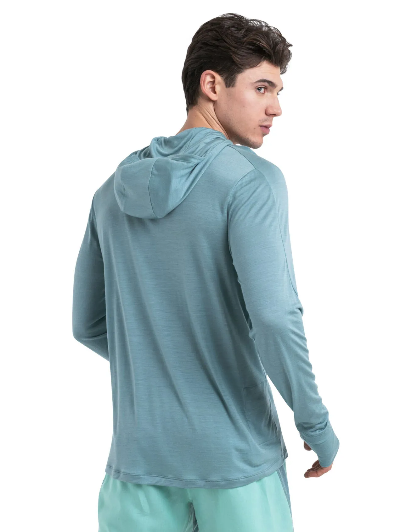 125 Cool-Lite Merino Blend Sphere Long Sleeve Hoodie (Men's)