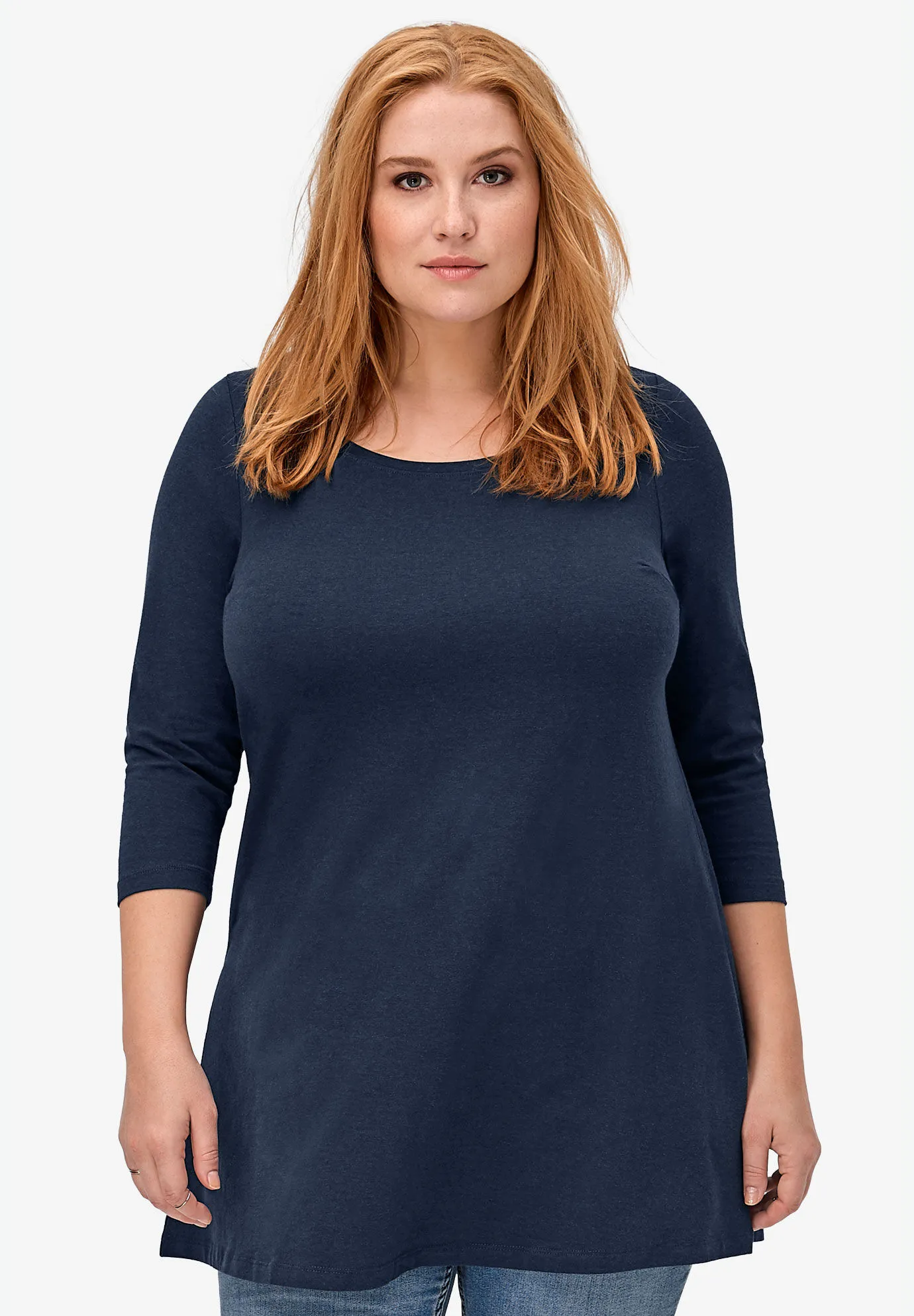 3/4 Sleeve Knit Tunic