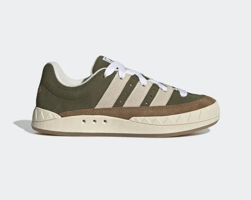 Adidas Adimatic Human Made Dust Green Cream White Brown Desert HP9914