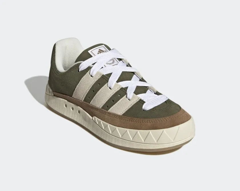 Adidas Adimatic Human Made Dust Green Cream White Brown Desert HP9914