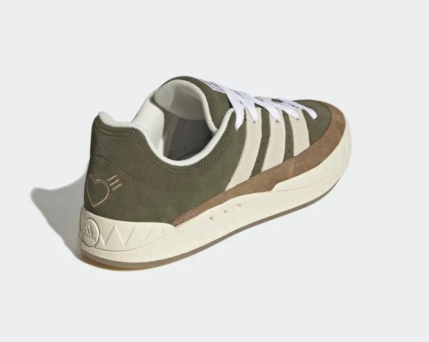 Adidas Adimatic Human Made Dust Green Cream White Brown Desert HP9914