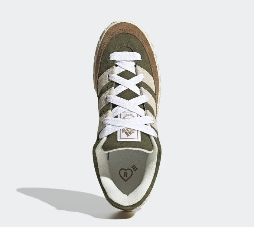 Adidas Adimatic Human Made Dust Green Cream White Brown Desert HP9914