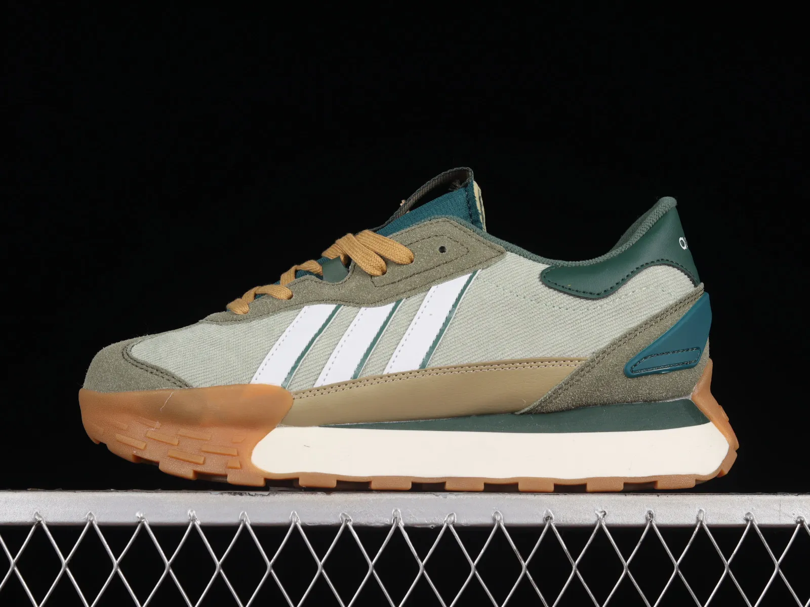 Adidas Futro Mixr NEO Dark Green Brown Cloud White HP9827