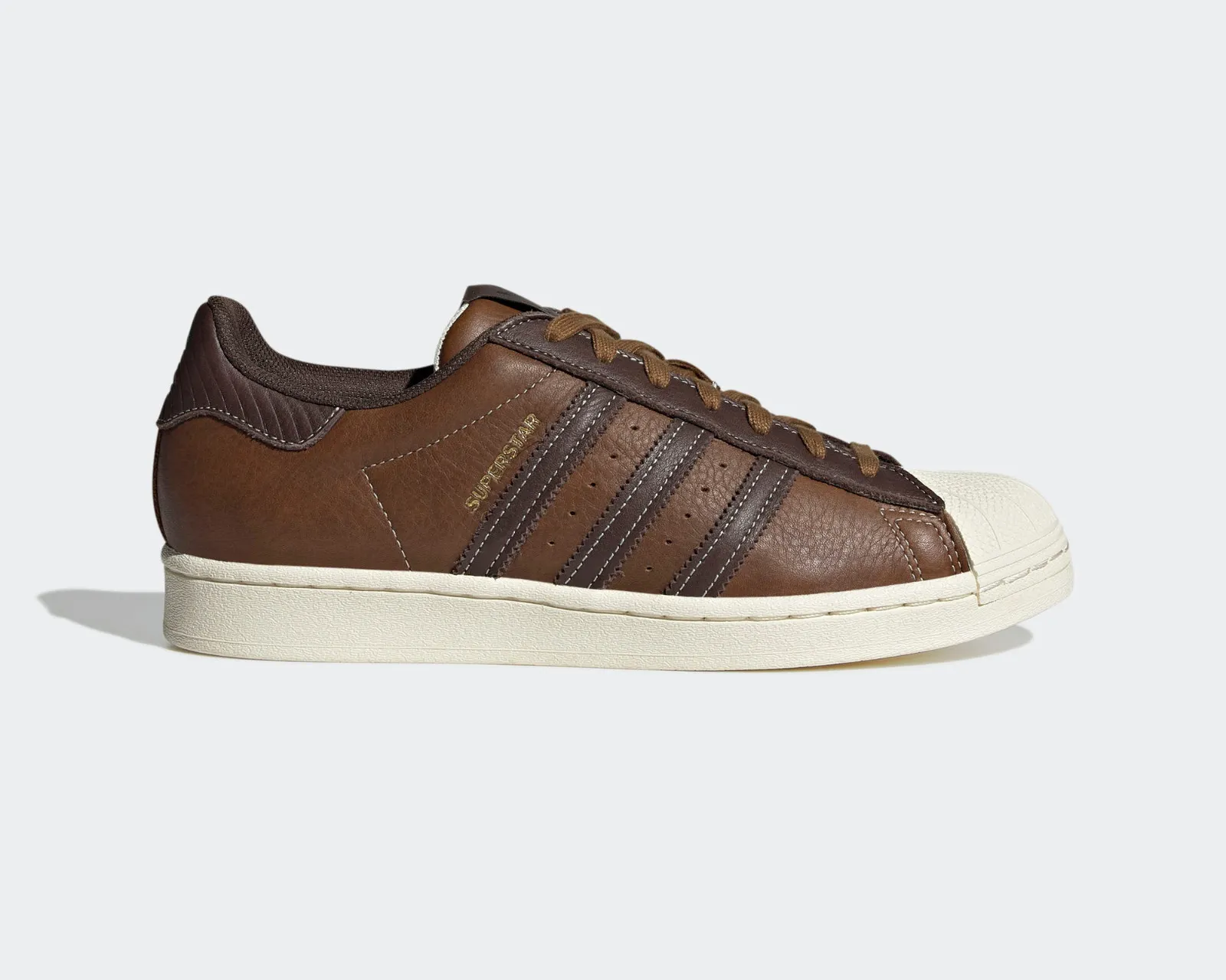 Adidas Originals Superstar Cloud White Dark Brown GW4438