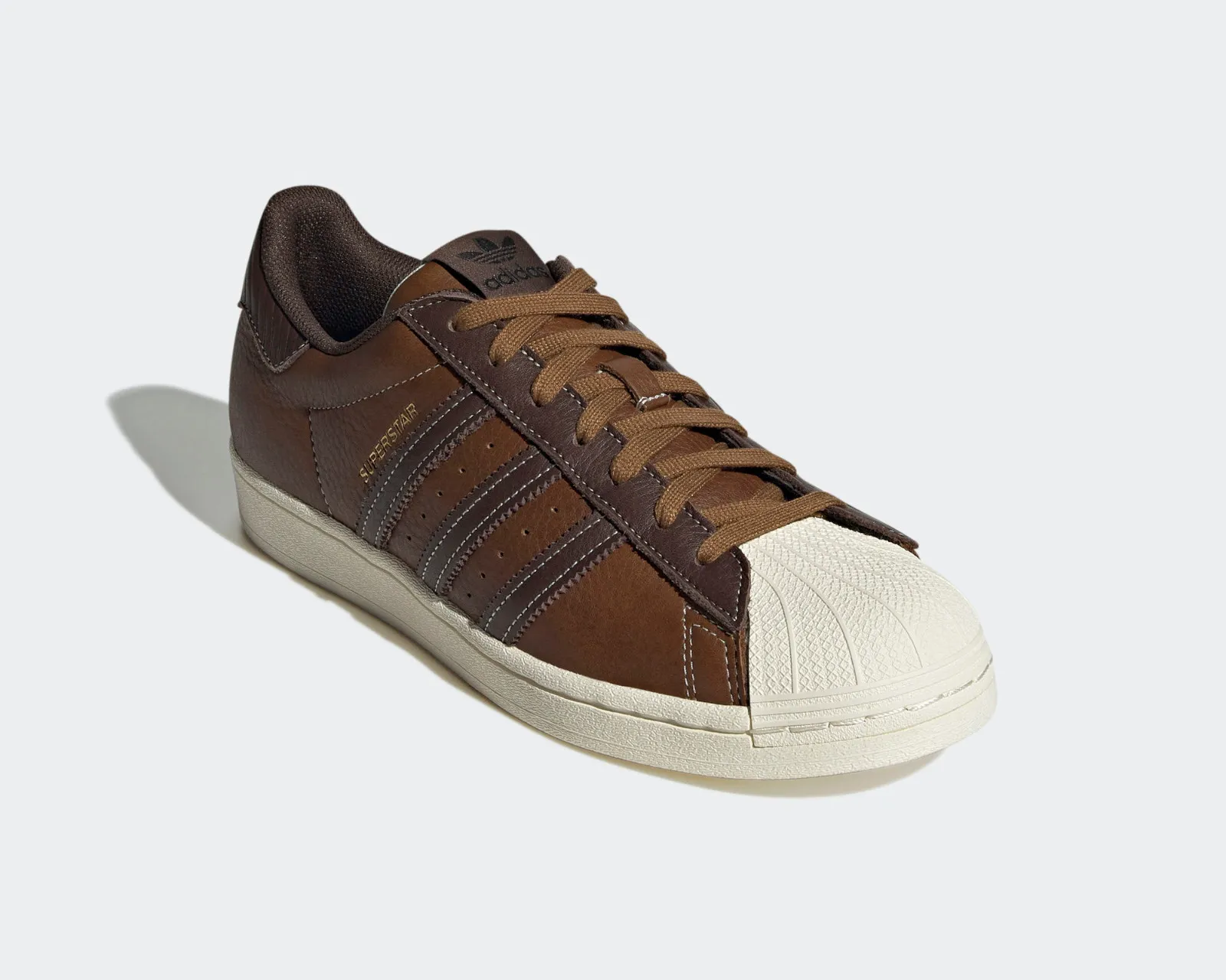 Adidas Originals Superstar Cloud White Dark Brown GW4438