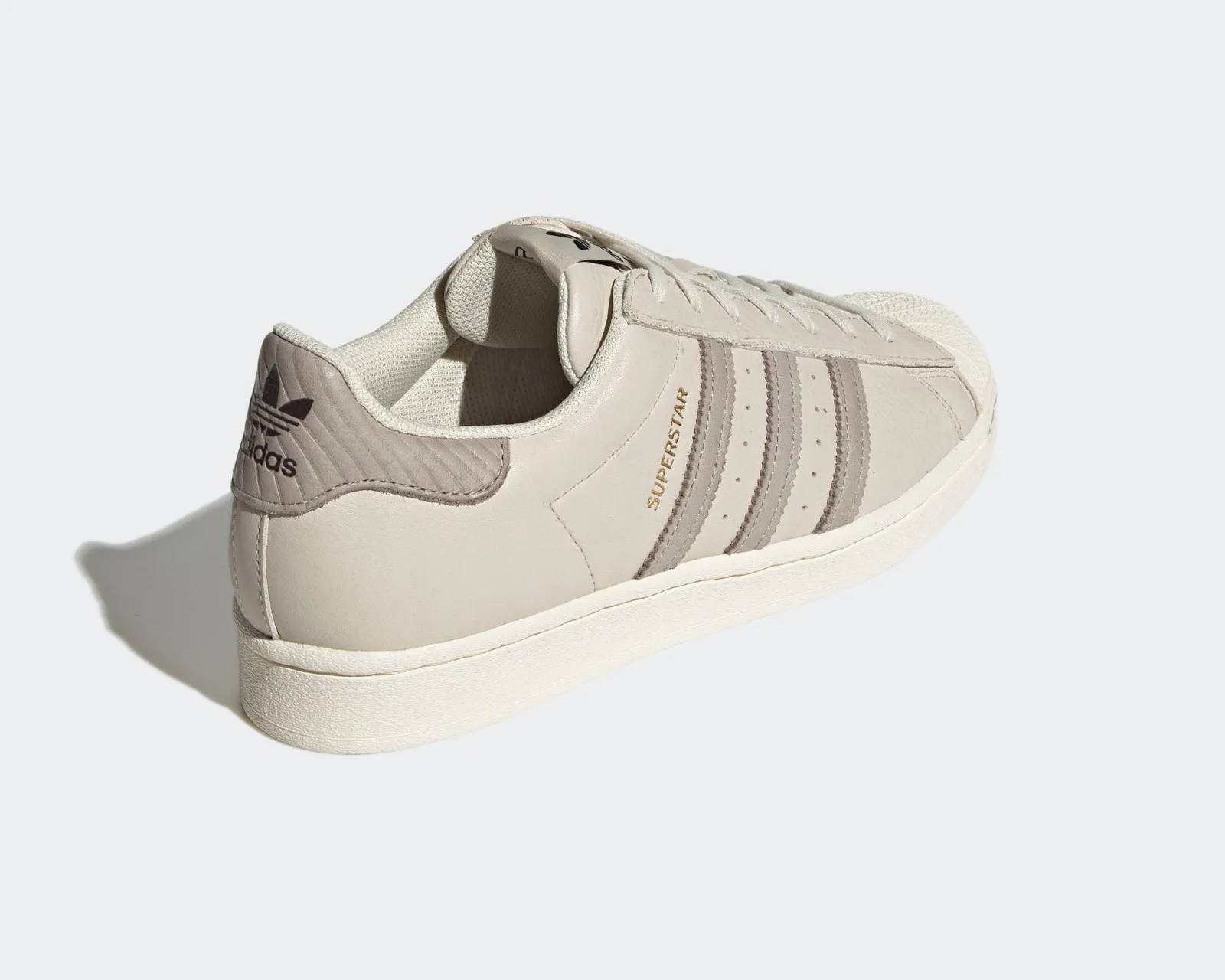 Adidas Originals Superstar Cloud White Light Brown GW4437