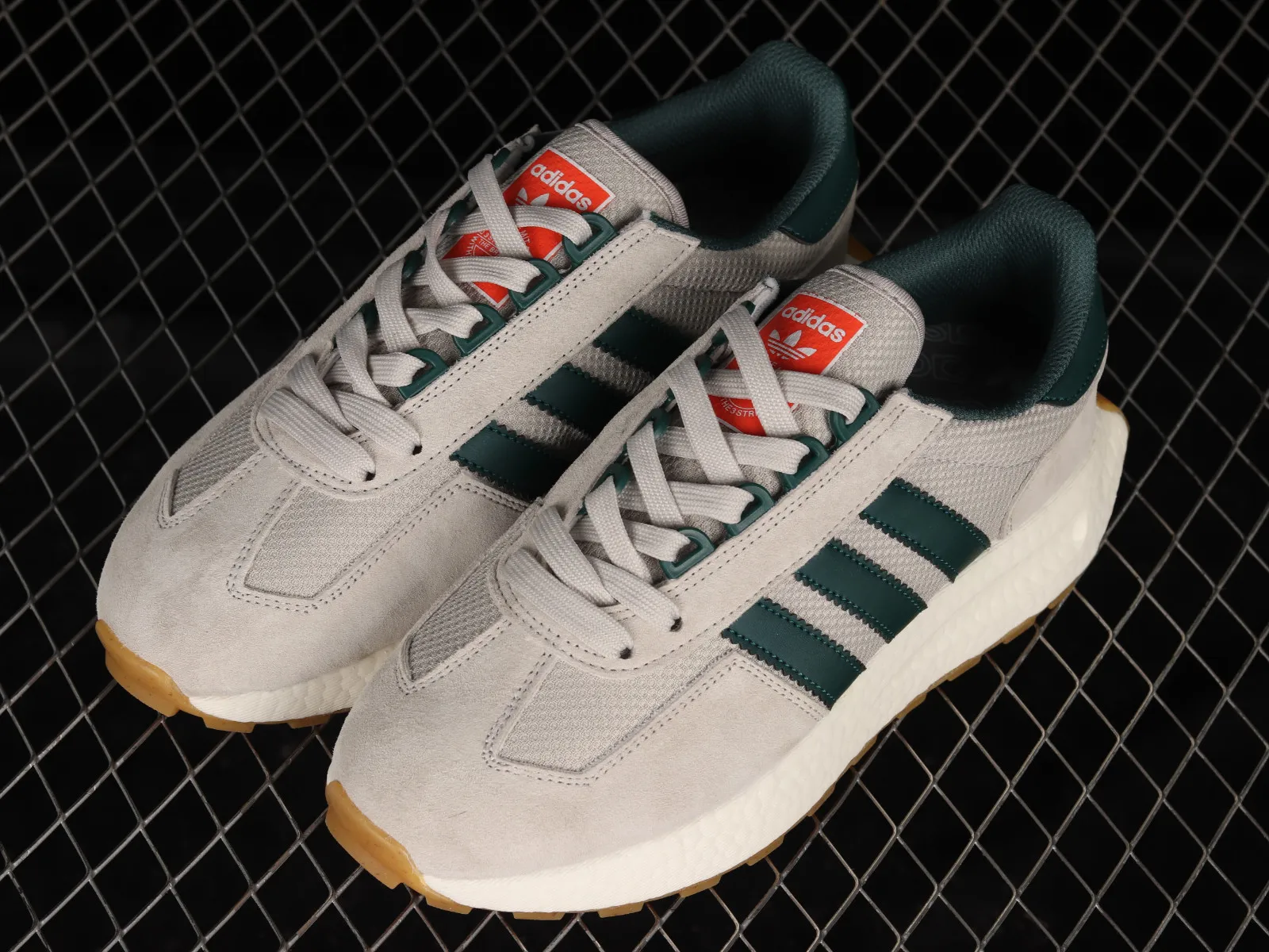 Adidas Retropy E5 Light Grey Green Brown HP7848