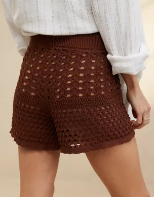 Aerie Crochet Short-