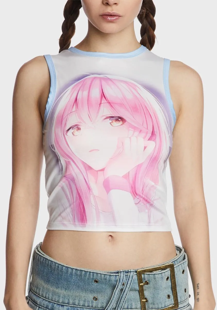 Anime Girl Tank Top-