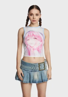 Anime Girl Tank Top-