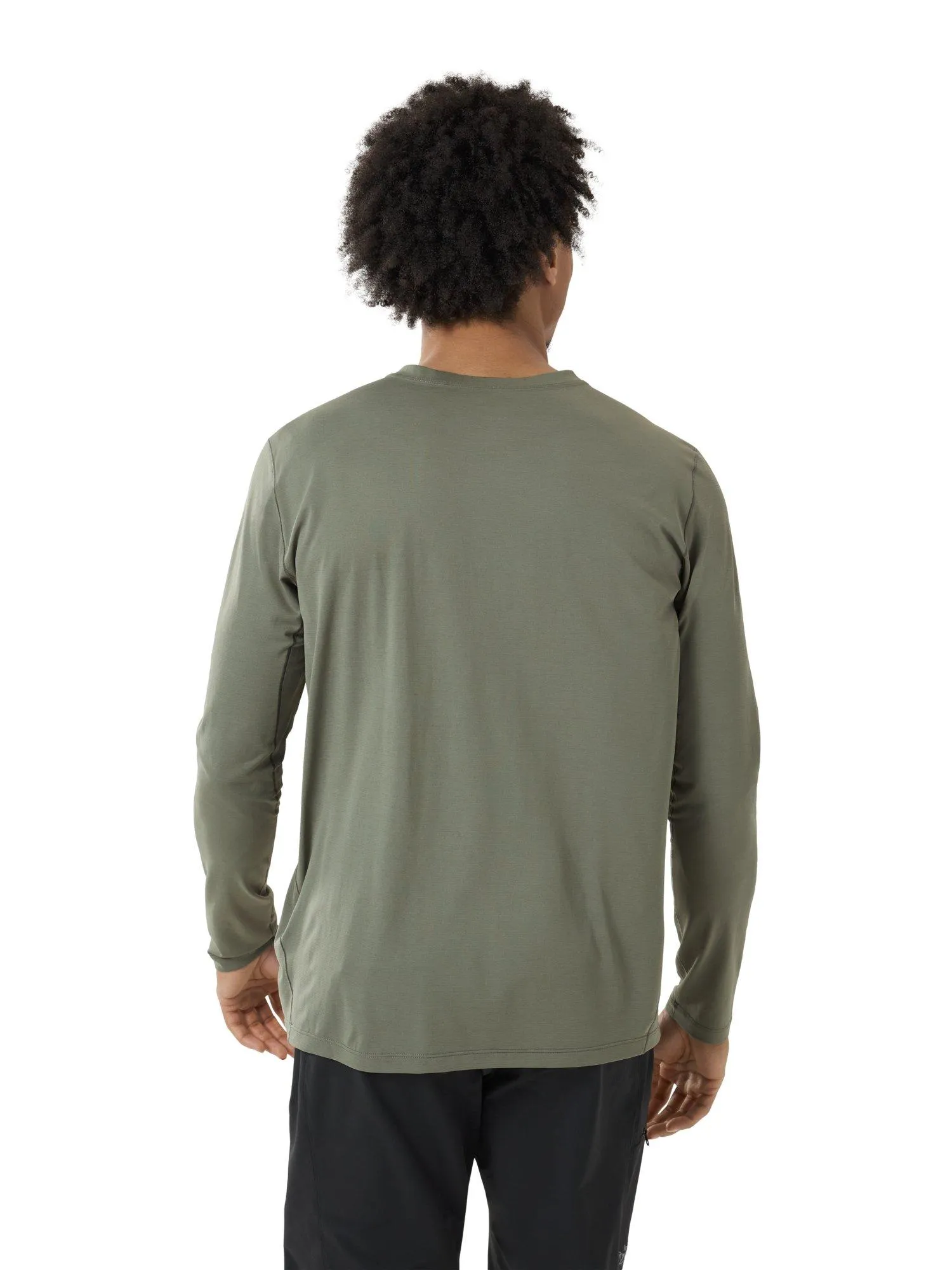 Arc'teryx Men's Cormac Crew Long Sleeve T-Shirt - Forage Heather II | Tiso