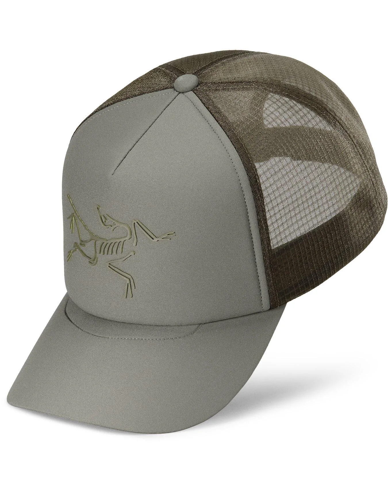 Arc'teryx Unisex Bird Trucker Curved Hat - Green | George Fisher