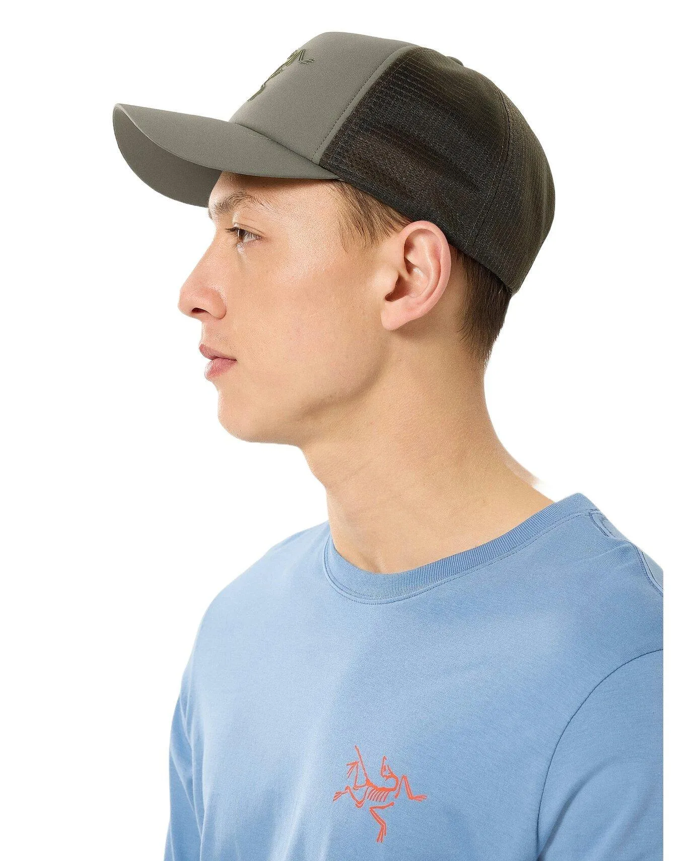 Arc'teryx Unisex Bird Trucker Curved Hat - Green | George Fisher