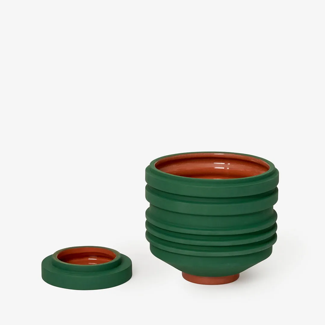 Areaware Strata Plant Vessel - Green