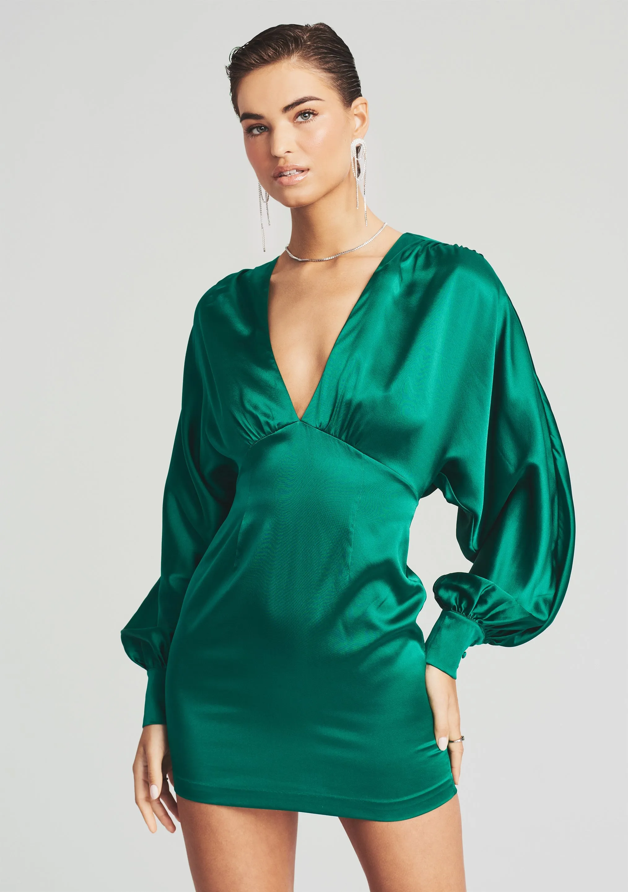 Aubrielle Silk Dress