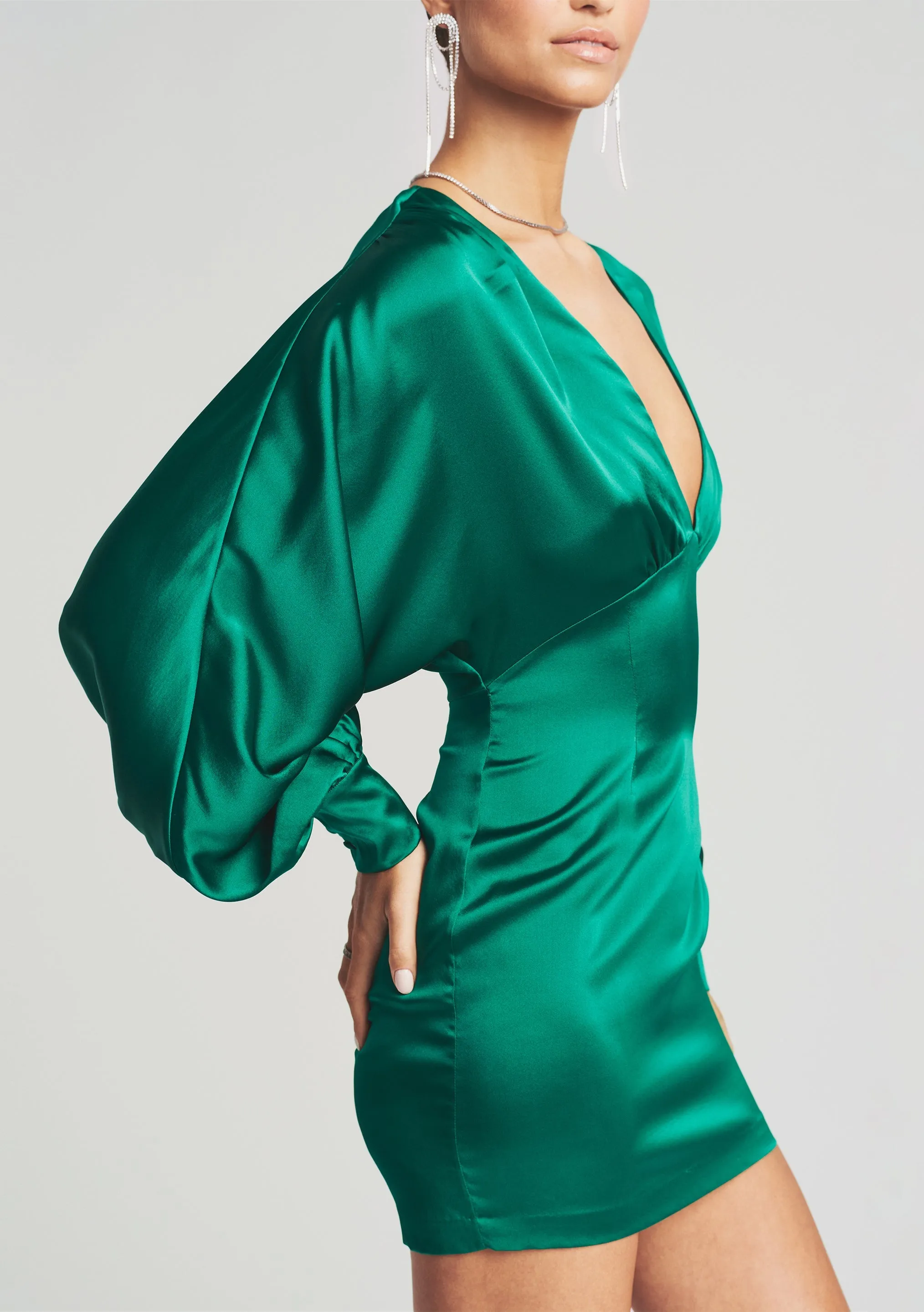 Aubrielle Silk Dress