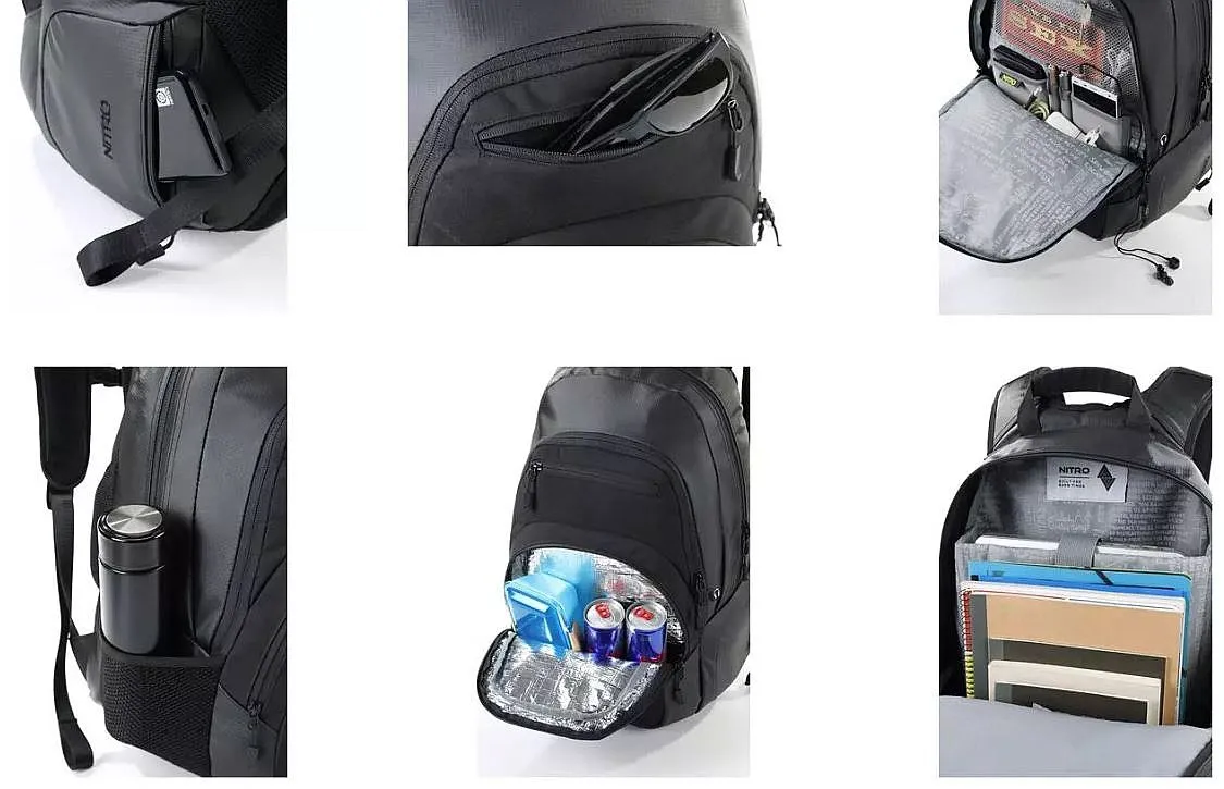 backpack Nitro Stash - Tough Black