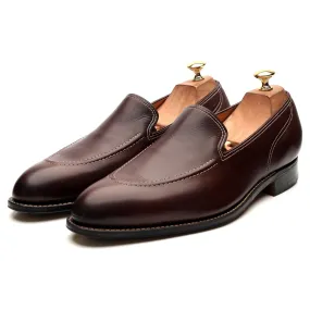 'Bahamas' Brown Leather Loafers UK 10 E