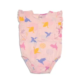 Bamboo Summer Romper (Origami Print)