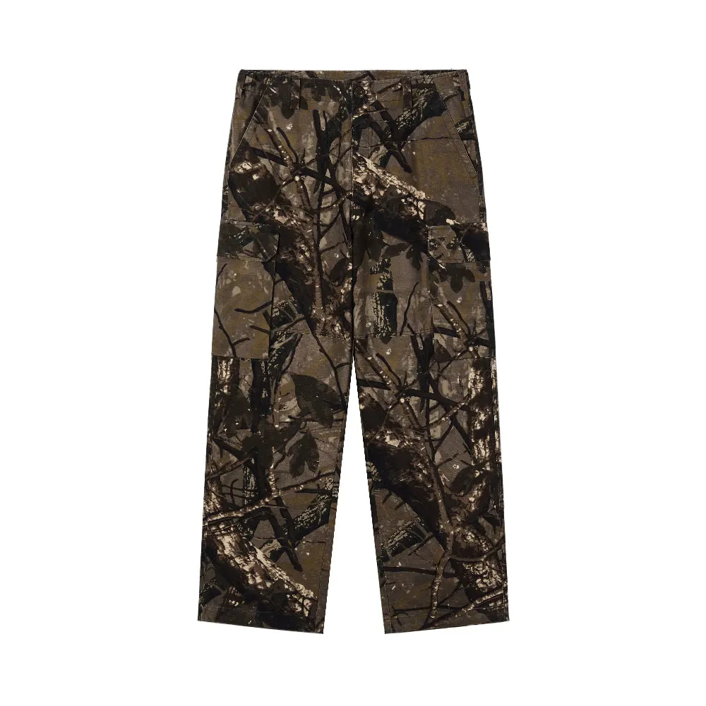 Bamboo Washed Cotton Ripstop Cargo Pants