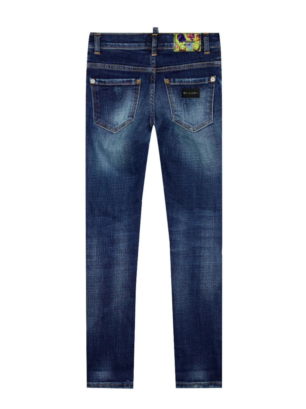 BASE WASHED DENIM JEANS | DENIM