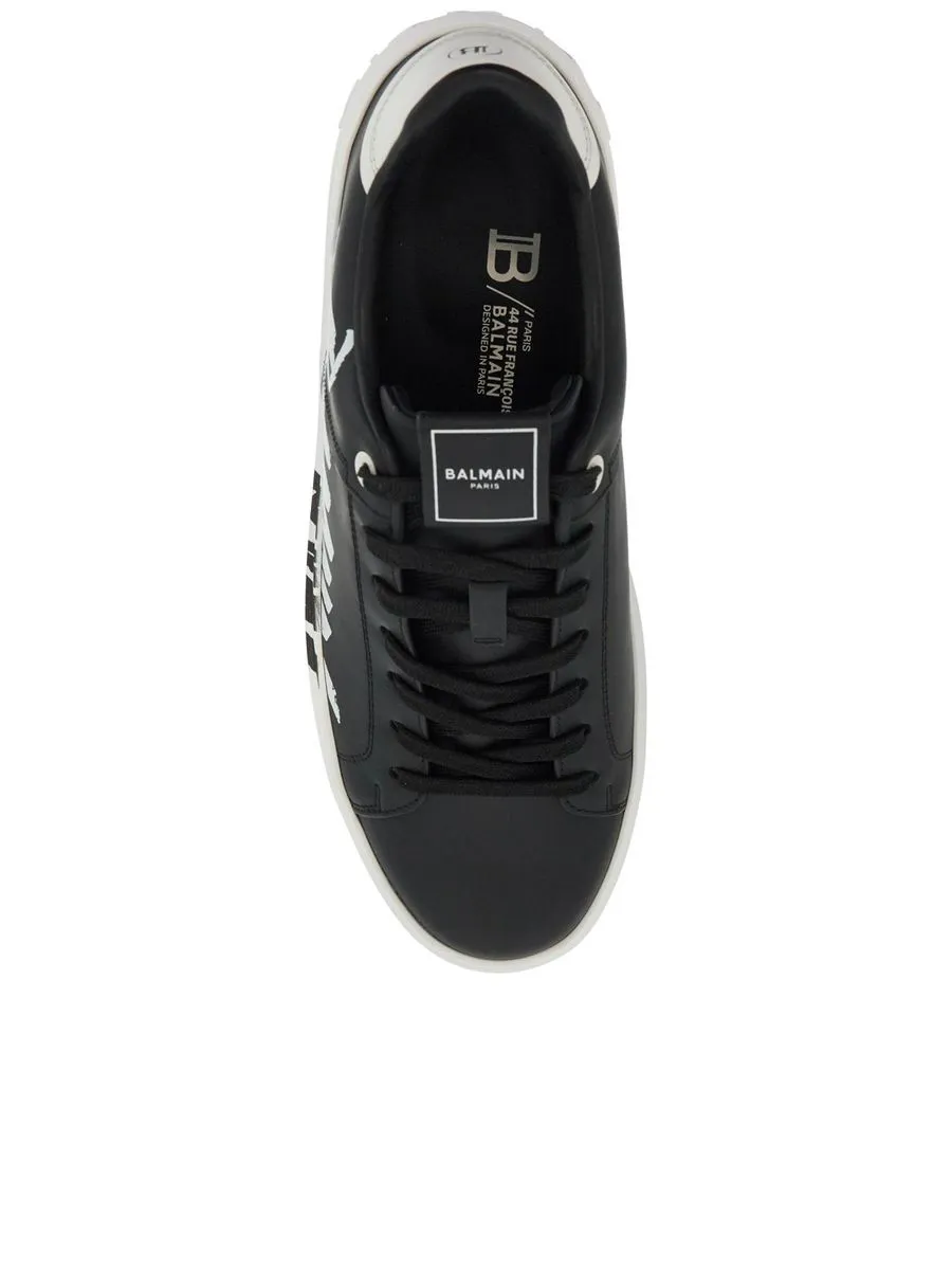 Bcourt Logo Print Sneakers