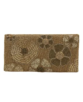 Beaded Patchwork Clutch Bag