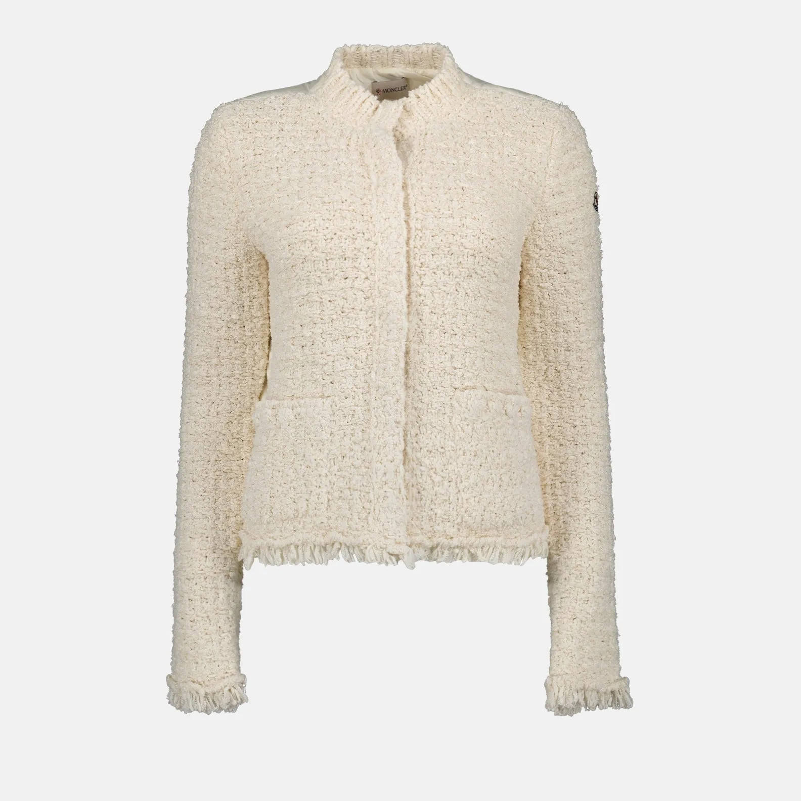Beige Knit Cardigan