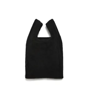 BLACK Comme des Garçons  Wool Tote Bag Black 