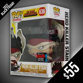 BLACK FRIDAY 2022 SPECIAL: MHA: Hero Killer Stain #636 (Shared Sticker 2019)