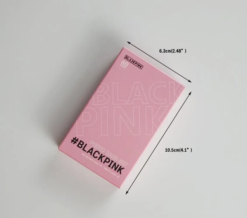 Black Pink Special Photo Card Set 60ea Kpop Idols Goods Collection Instagram Card