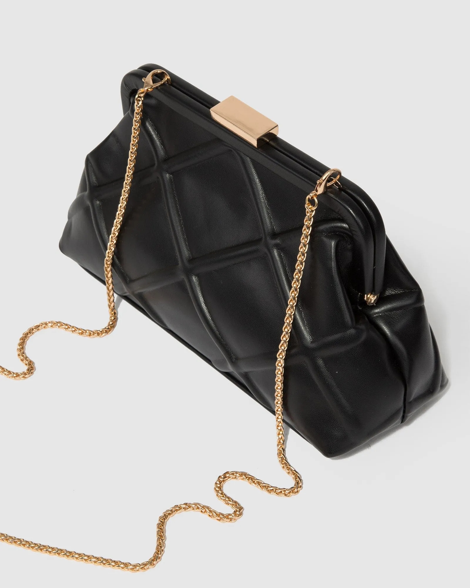 Black Tanya Clutch Bag