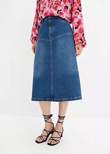 bonprix Denim Skirt