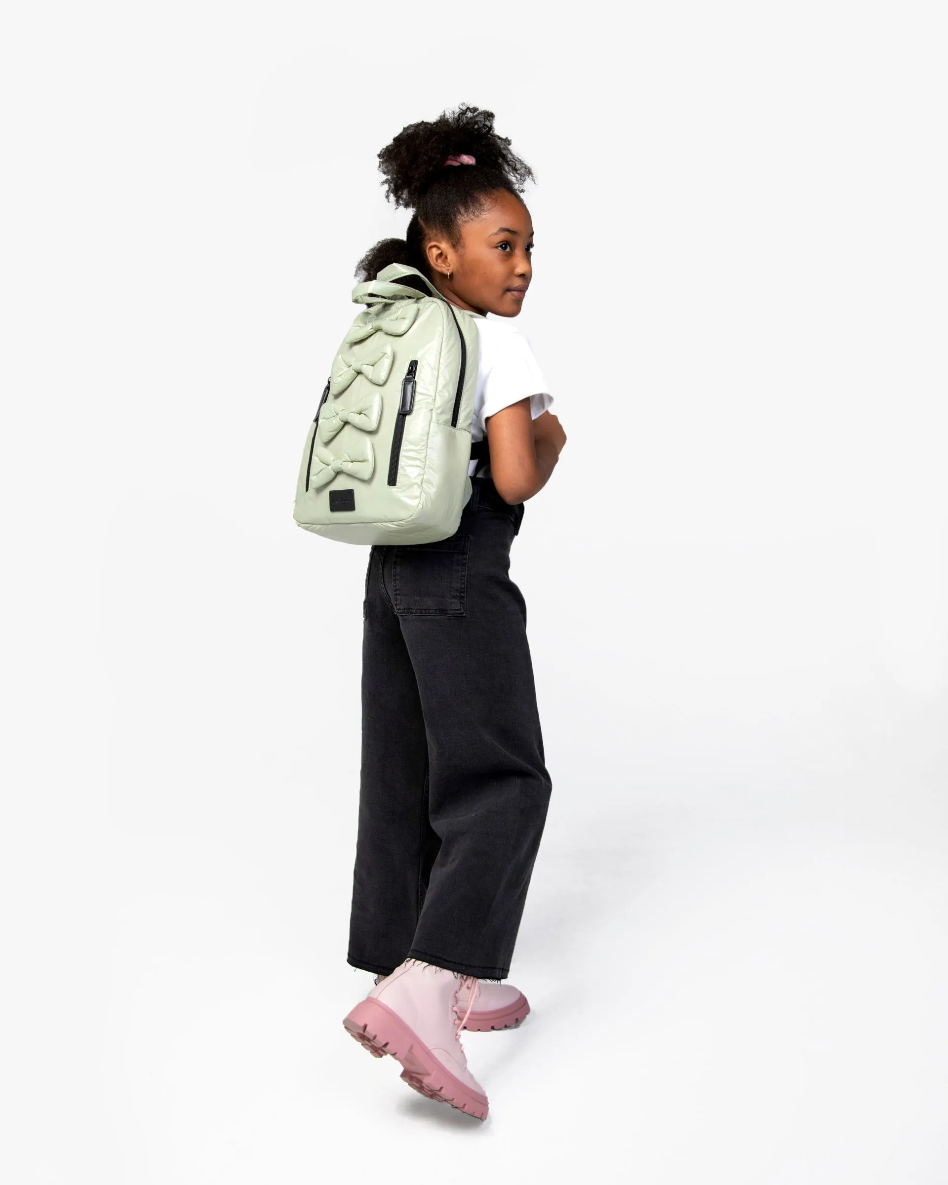 Bows Backpack | Matcha
