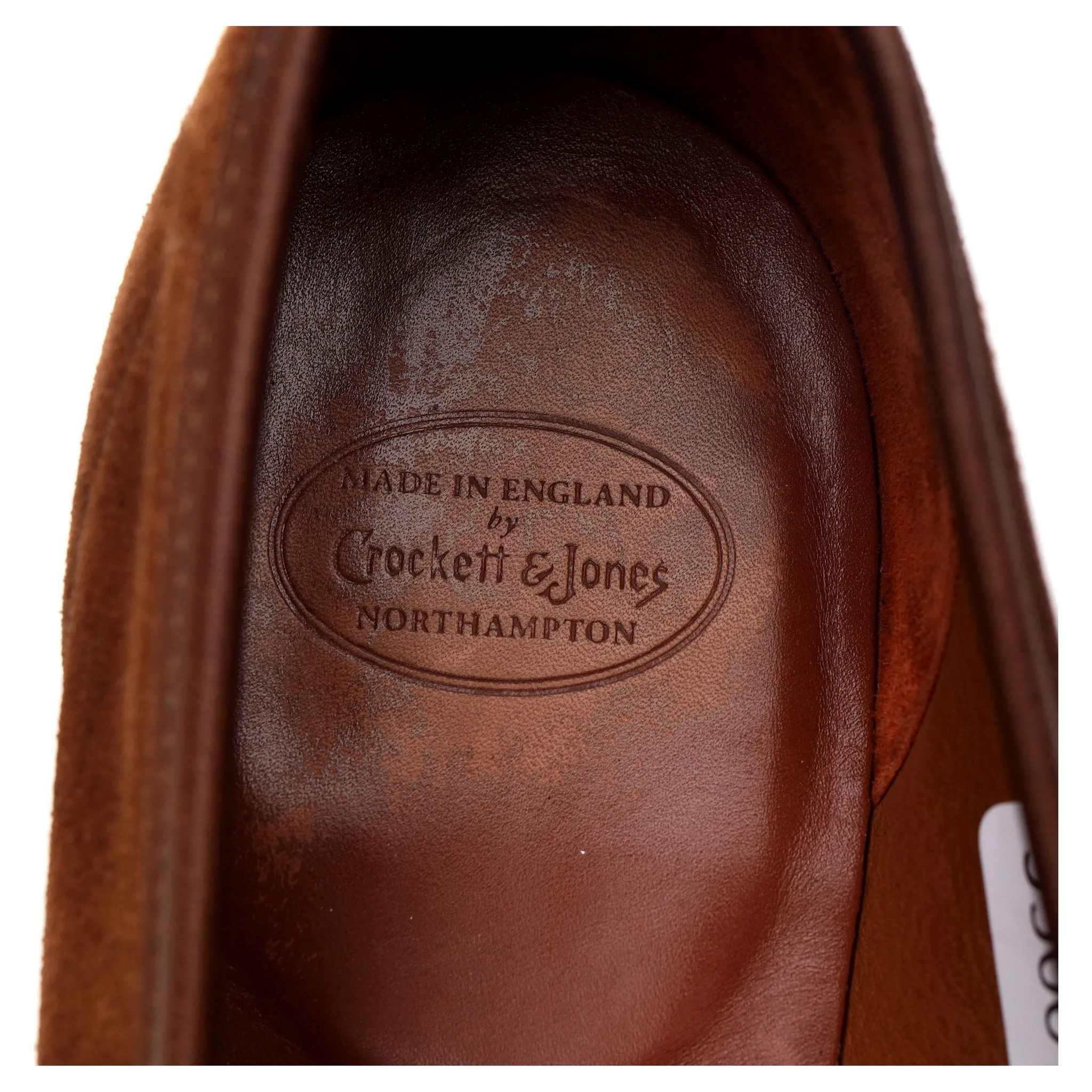 'Cadogan' Brown Suede Loafers UK 8 E