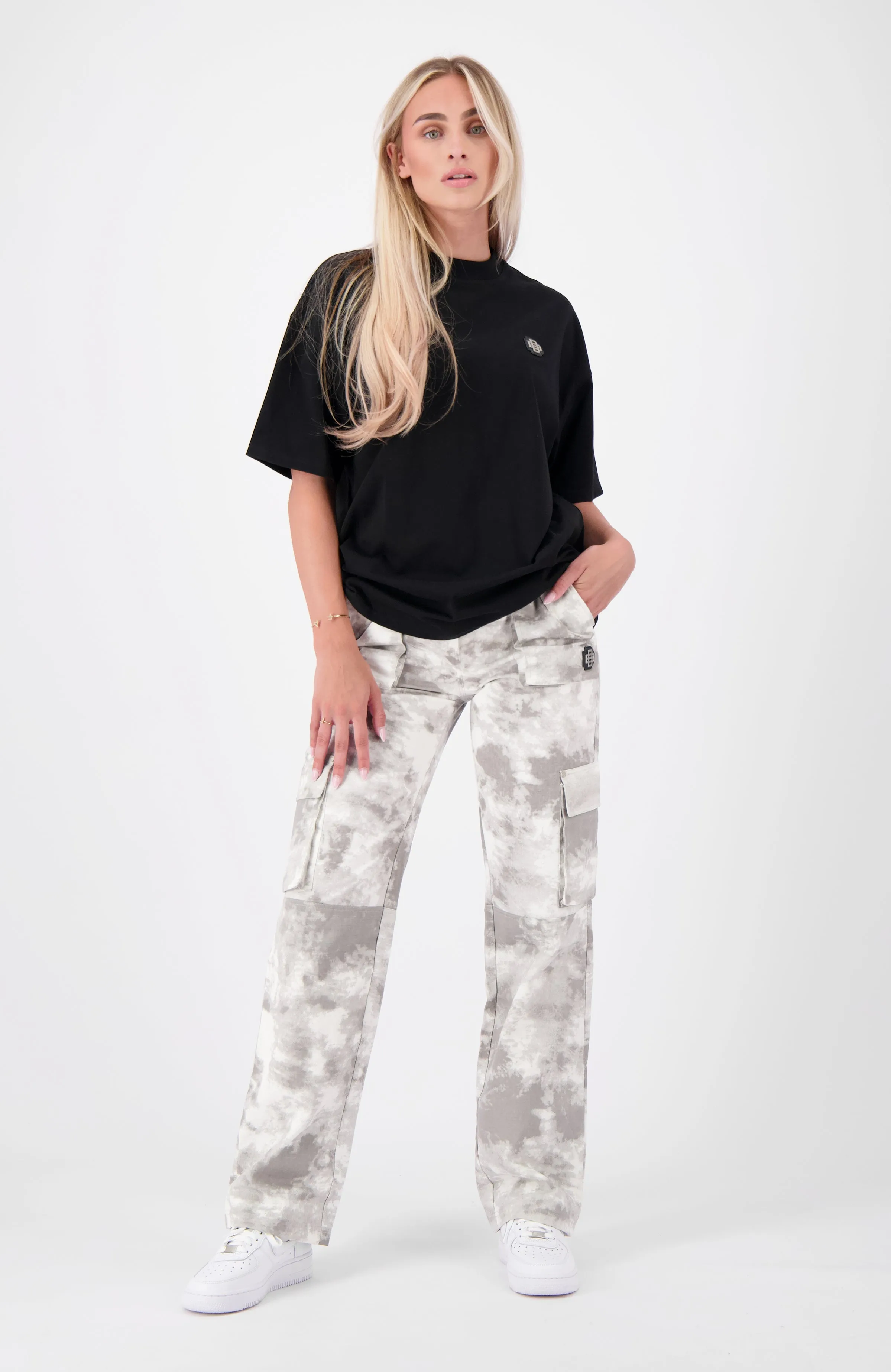 CAMO CARGO PANTS | Grey