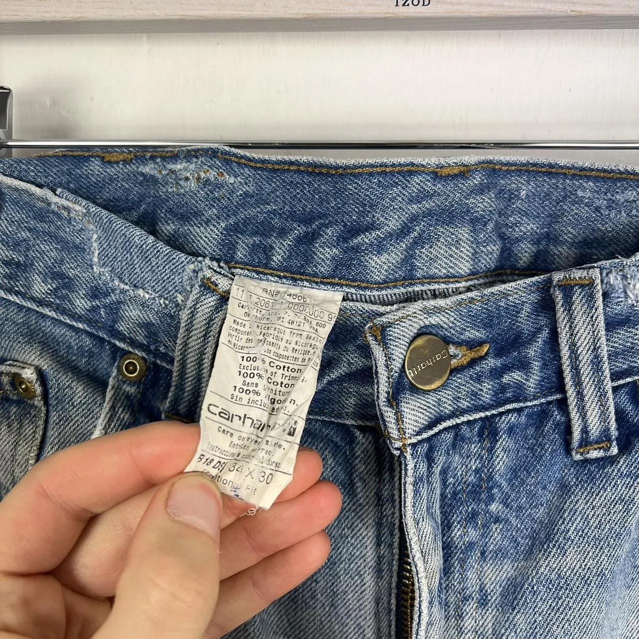 Carhartt jeans 34x30
