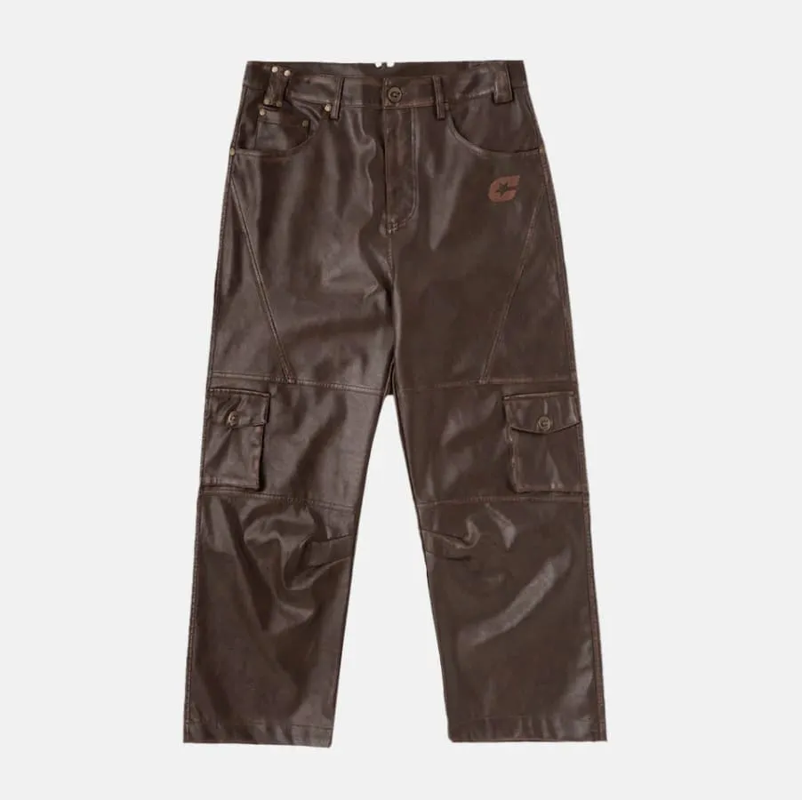 Cold Culture Cargo V2 Pants Brown Leather