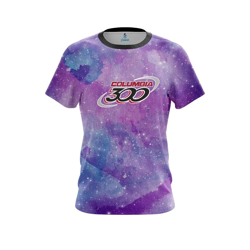 Columbia 300 Cosmic Galaxy CoolWick Bowling Jersey