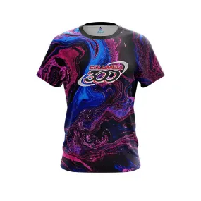 Columbia 300 Cotton Candy Marble CoolWick Bowling Jersey