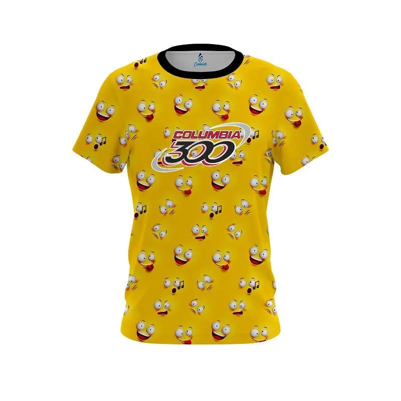 Columbia 300 Emoticon CoolWick Bowling Jersey