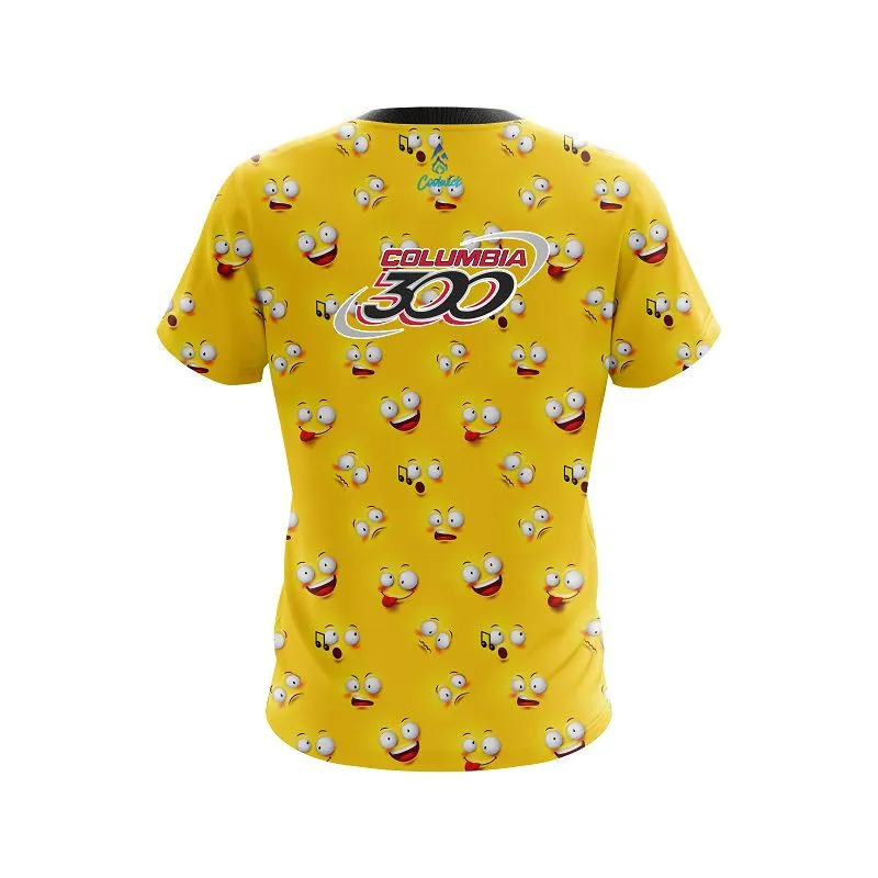 Columbia 300 Emoticon CoolWick Bowling Jersey