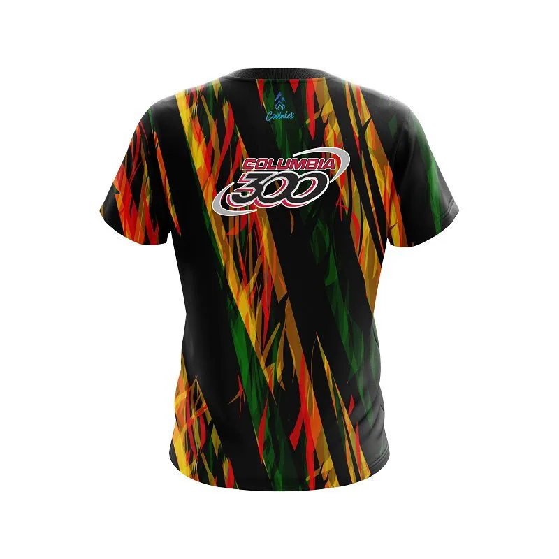 Columbia 300 Exotic Chaos CoolWick Bowling Jersey