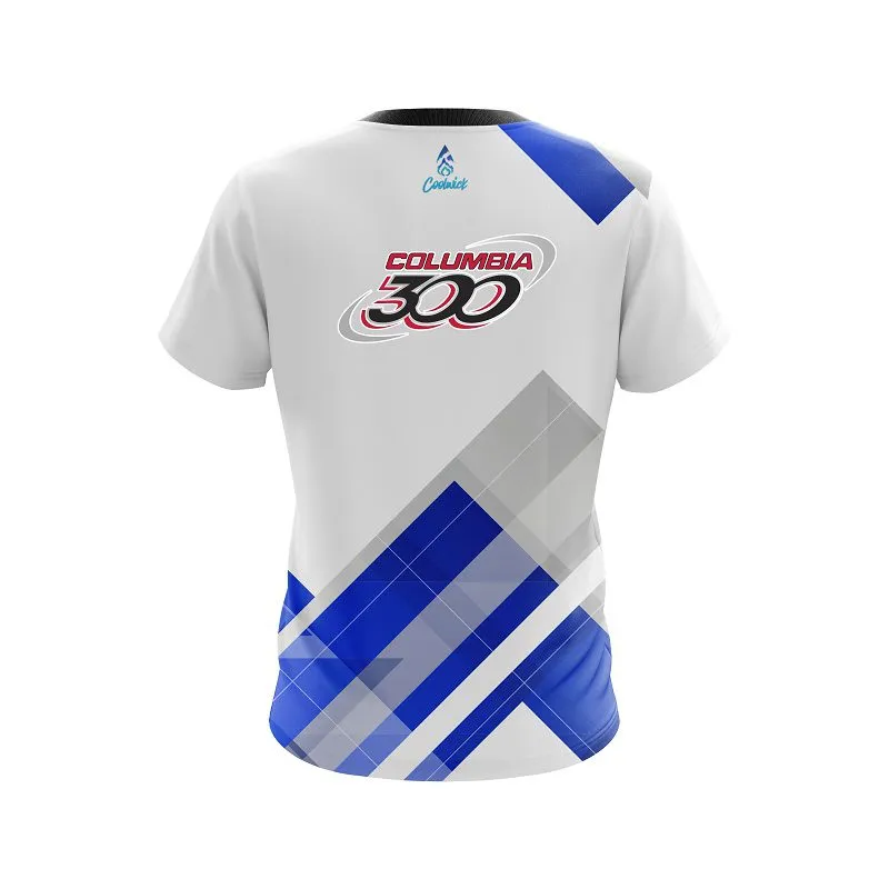 Columbia 300 Flyer Blue CoolWick Bowling Jersey