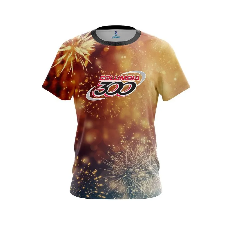 Columbia 300 Holiday Explosion CoolWick Bowling Jersey