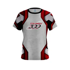 Columbia 300 Iron Red CoolWick Bowling Jersey