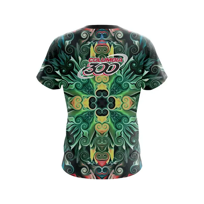 Columbia 300 Mosaic Bloom CoolWick Bowling Jersey