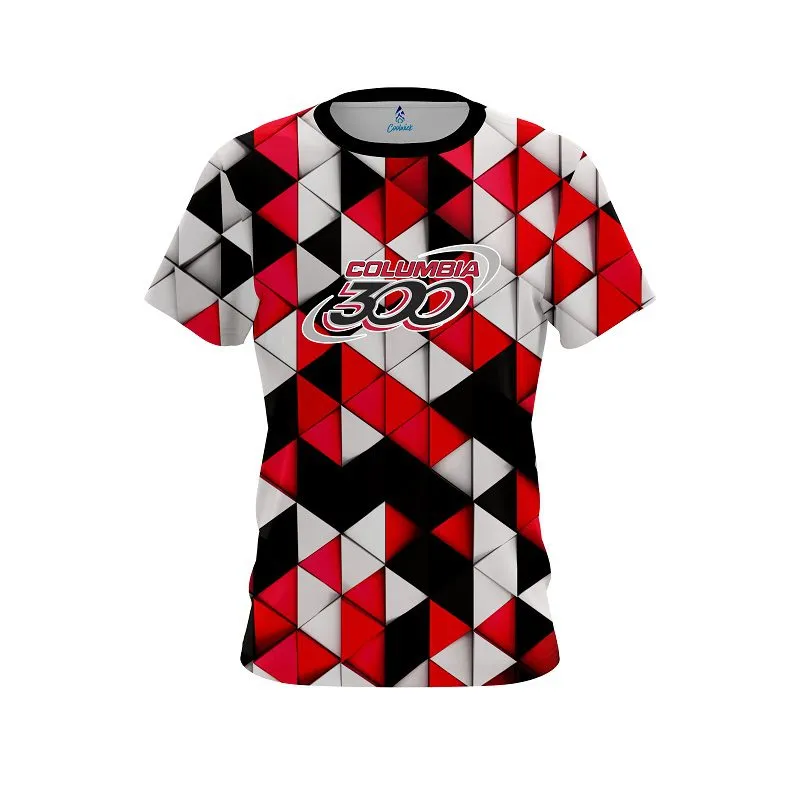 Columbia 300 Prism Red CoolWick Bowling Jersey